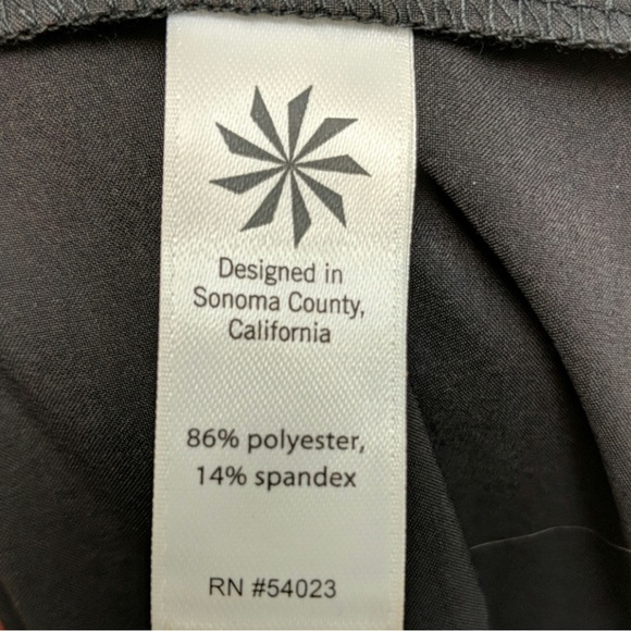 SOLD - ATHLETA Rincon Dress 16 Charcoal Gray - Picture 2 of 7